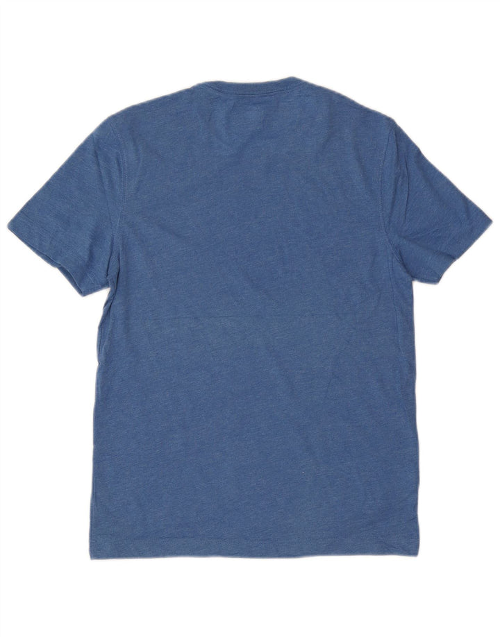 EDDIE BAUER Mens Slim Fit T-Shirt Top Small Blue Cotton