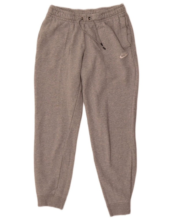 Nike Mens Tracksuit Trousers Joggers Medium Grey Flecked Cotton