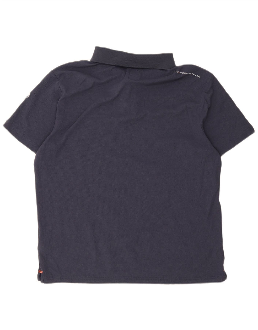 North Sails Mens Polo Shirt XL Navy Blue Polyamide