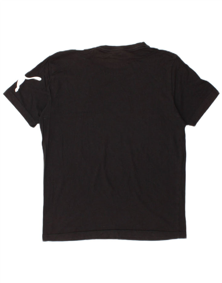 Puma Mens Graphic T-Shirt Top Small Black
