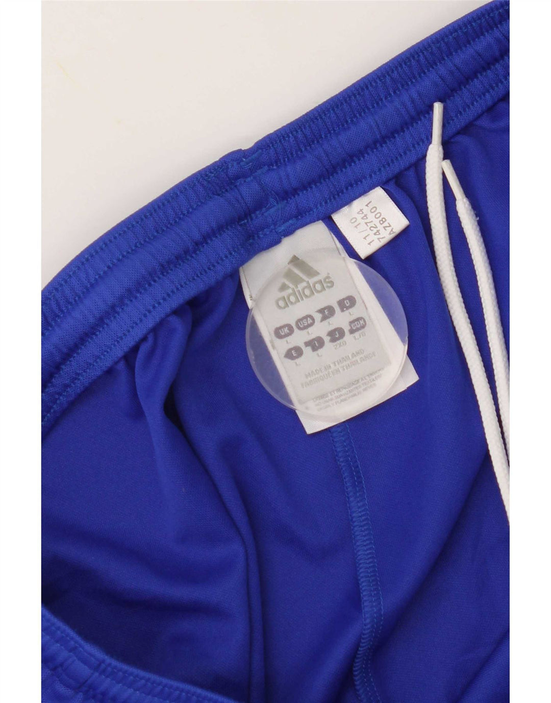 Adidas Mens Climalite Sport Shorts Large Blue Polyester
