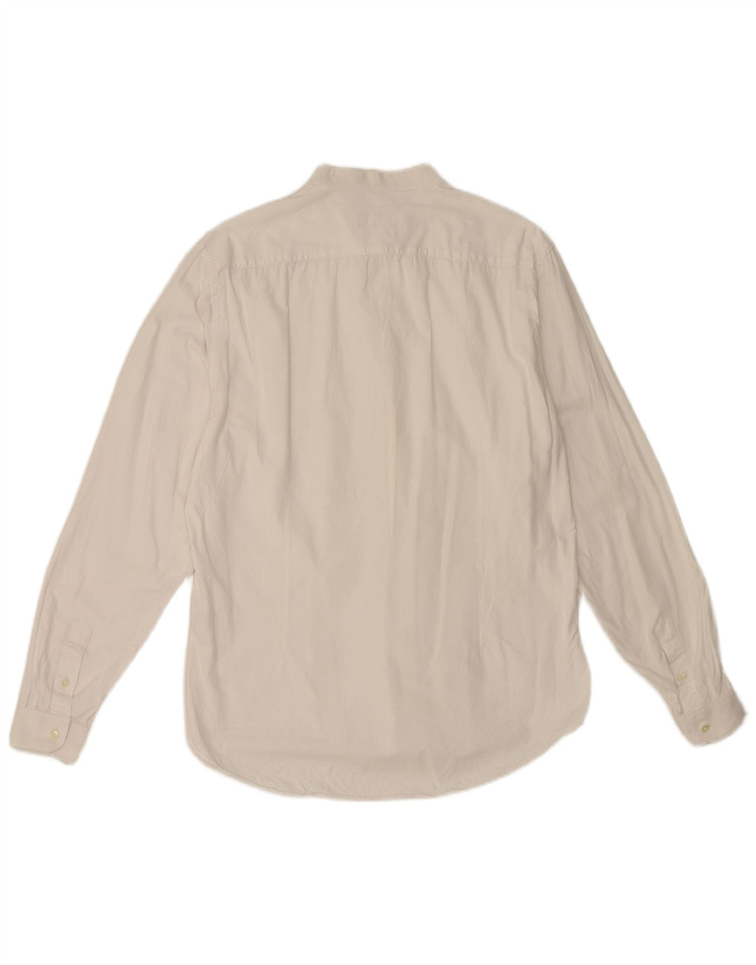 Zara Mens Slim Fit Shirt XL White Cotton