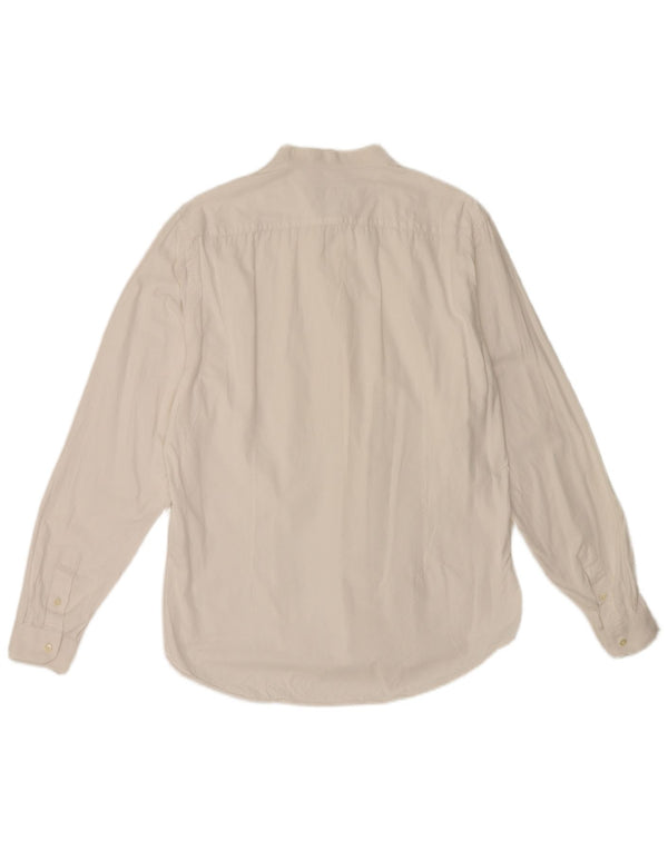 Zara Mens Slim Fit Shirt XL White Cotton