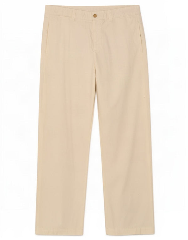 Kappa Mens Perfect Fit Straight Chino Trousers IT 52 XL W36 L31 White