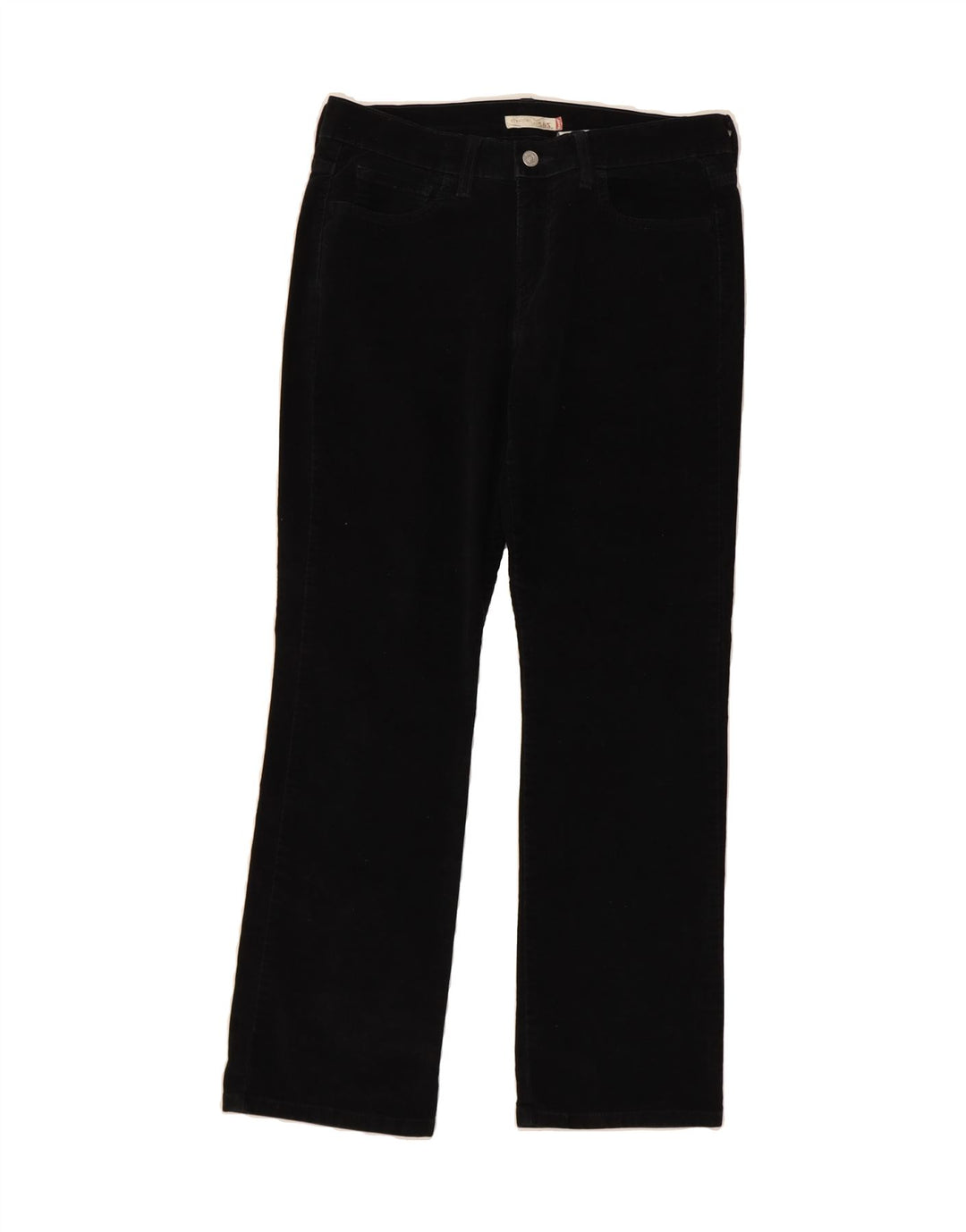 LEVI'S Womens 505 Straight Casual Trousers US 8 Medium W34 L30 Black Vintage Levi's and Second-Hand Levi's from Messina Hembry 