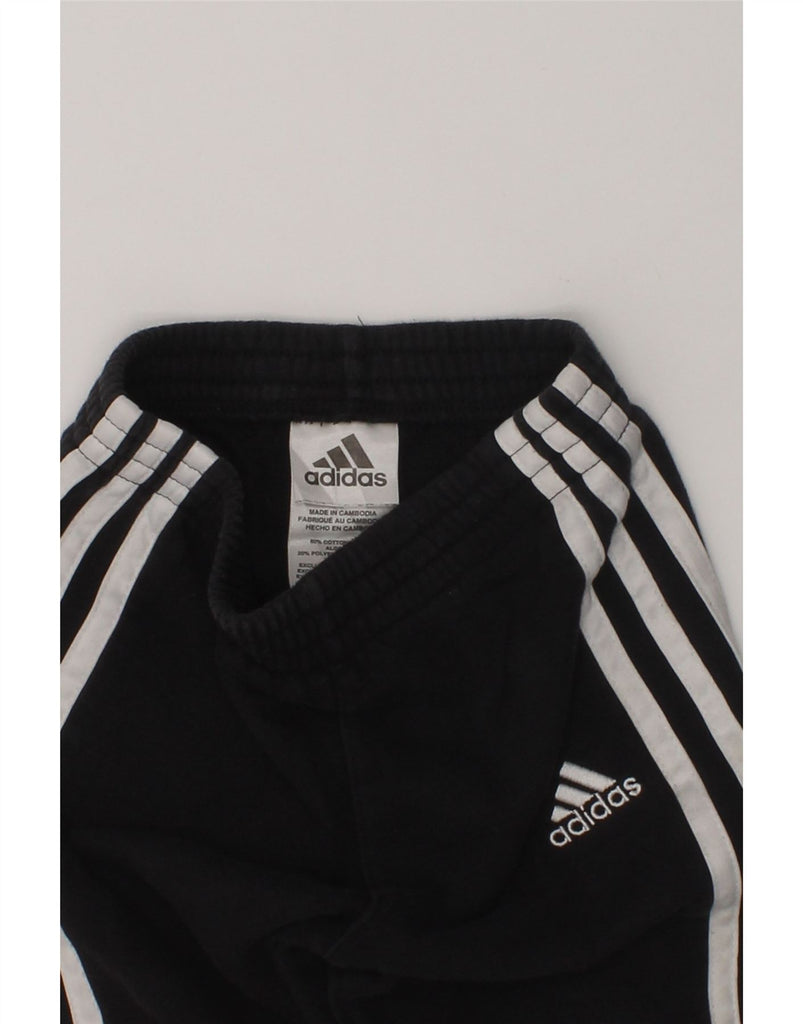 ADIDAS Boys Tracksuit Trousers Joggers 2-3 Years Black Cotton | Vintage Adidas | Thrift | Second-Hand Adidas | Used Clothing | Messina Hembry 