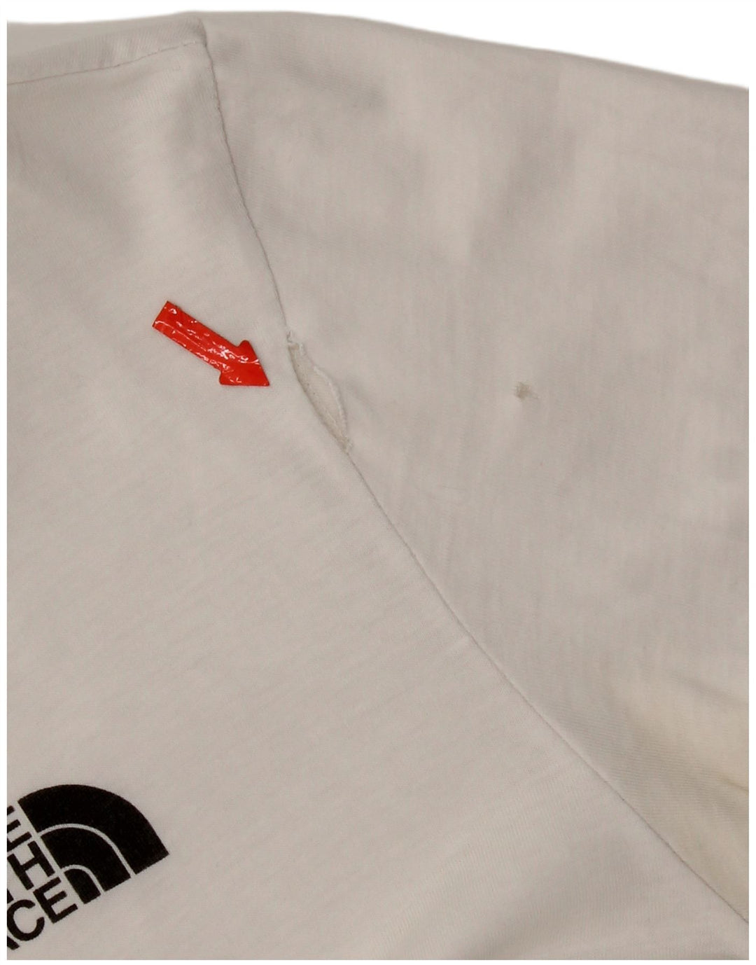 The North Face Womens T-Shirt Top Medium White Cotton