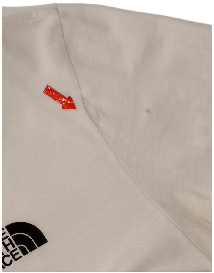 The North Face Womens T-Shirt Top Medium White Cotton