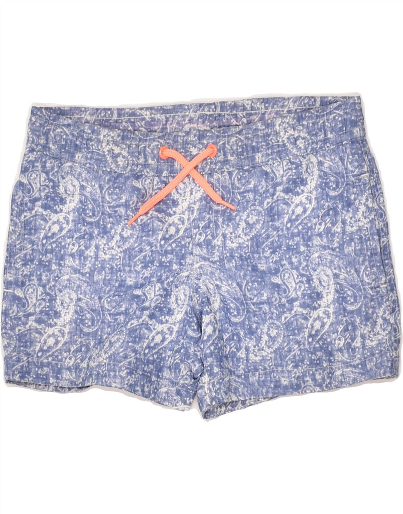 MASSIMO DUTTI Girls Swimming Shorts 5-6 Years Blue Paisley | Vintage Massimo Dutti | Thrift | Second-Hand Massimo Dutti | Used Clothing | Messina Hembry 