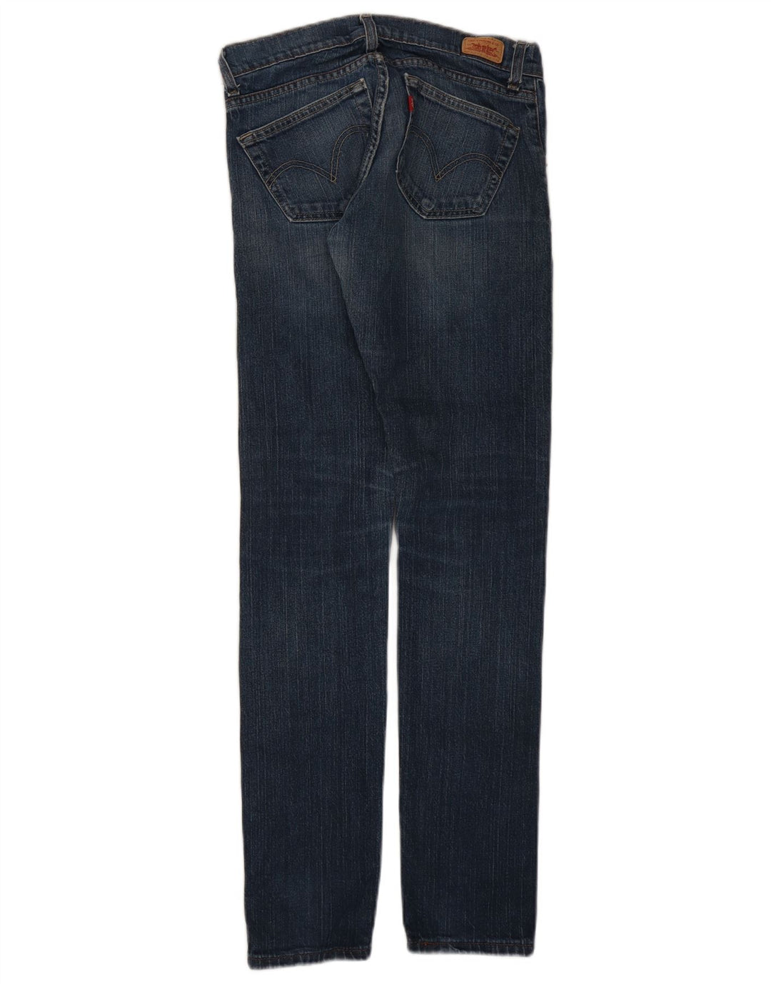 Levi's Womens 504 Tilted Slim Jeans US 5 Medium W30 L32 Blue Cotton