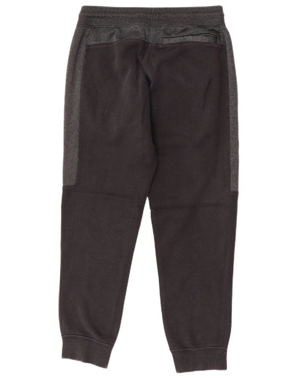 Nike Mens Tracksuit Trousers Joggers Medium Black Colourblock Cotton