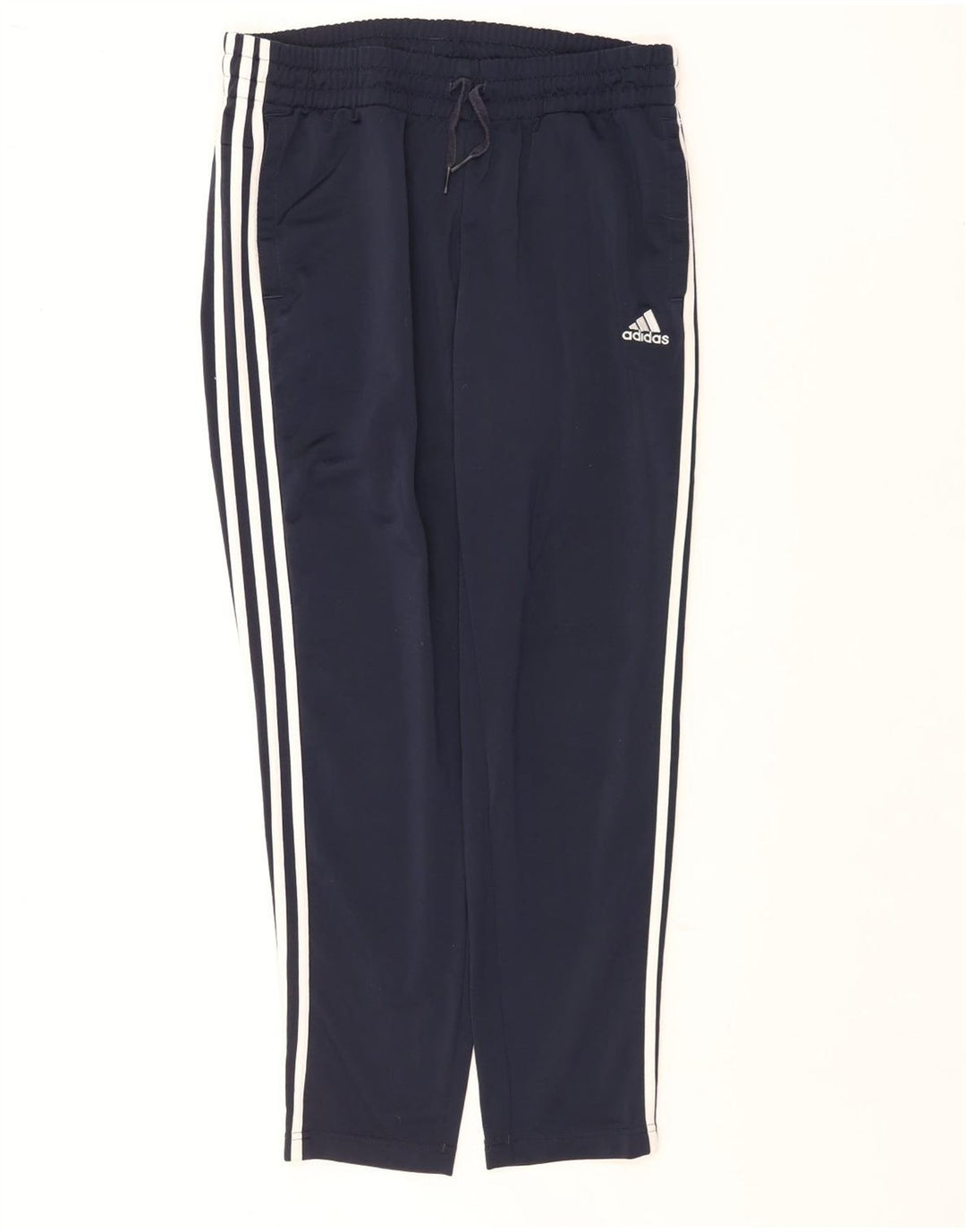 Adidas Womens Tracksuit Trousers UK 16/18 Large  Navy Blue Polyester