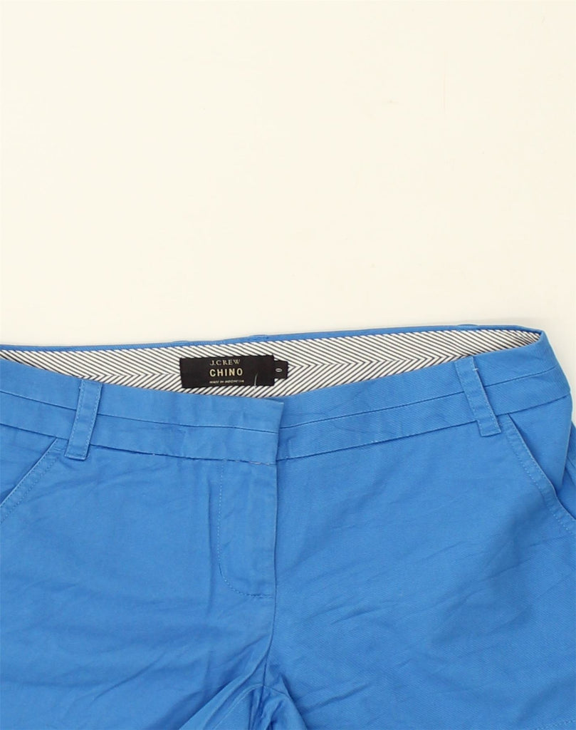 J. CREW Womens Chino Shorts W29 Medium Blue Cotton | Vintage J. Crew | Thrift | Second-Hand J. Crew | Used Clothing | Messina Hembry 