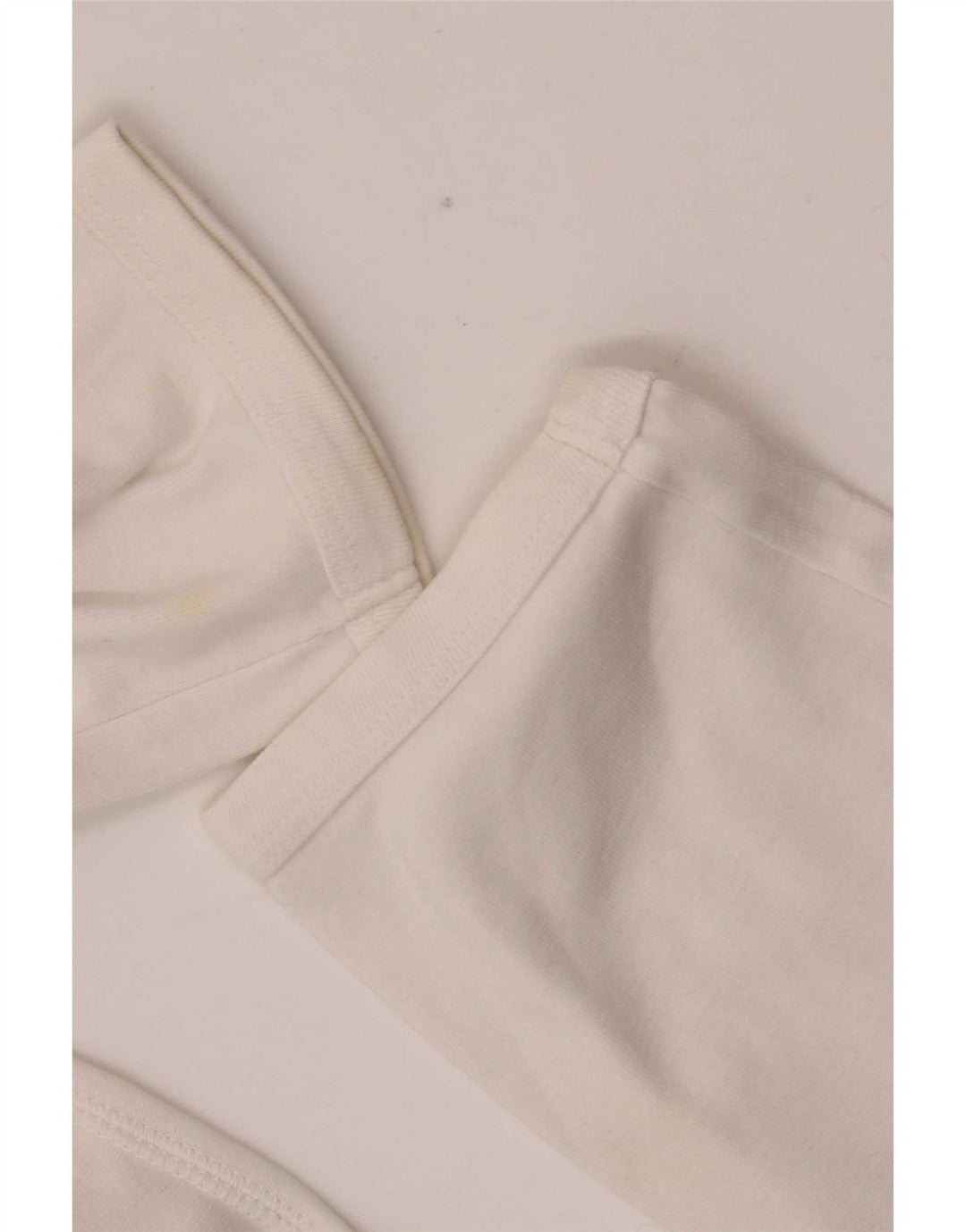 Gas Mens Top Long Sleeve XL White Cotton