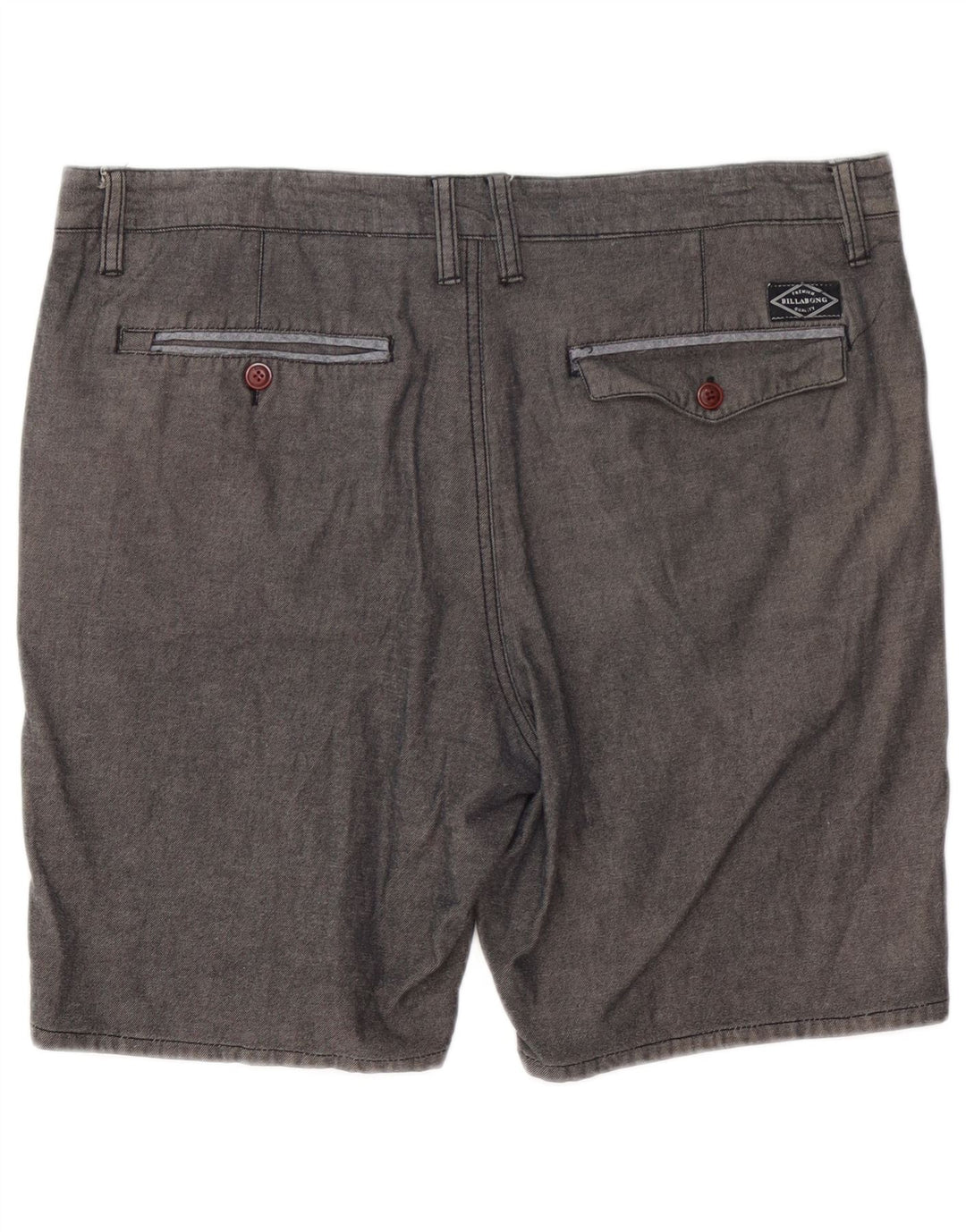 Billabong Mens Chino Shorts W36 Large Grey Cotton