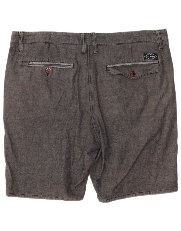 Billabong Mens Chino Shorts W36 Large Grey Cotton