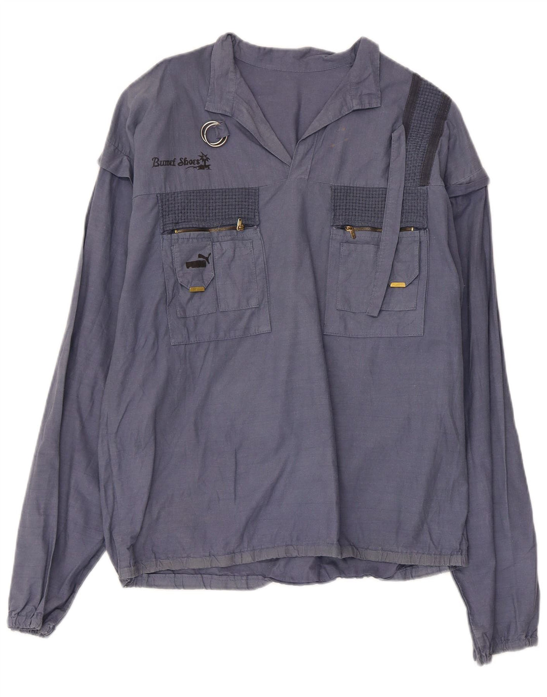 PUMA Womens Pullover Shirt UK 18 XL Blue