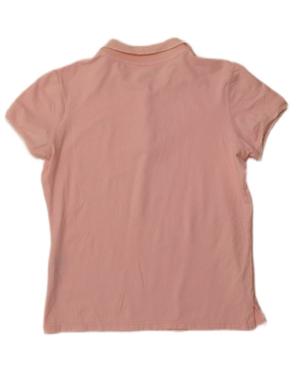 NIKE Womens Saint Louis Cardinals Polo Shirt US 8/10 Medium Pink Cotton