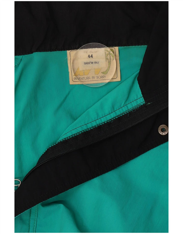 Vintage Mens Anorak Jacket IT 44 XS Multicoloured Colourblock Polyamide
