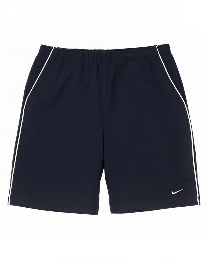 Nike Mens Sport Shorts XL Navy Blue Polyester