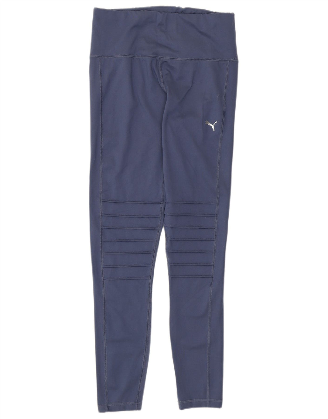 Puma Womens Leggings UK 12 Medium  Blue
