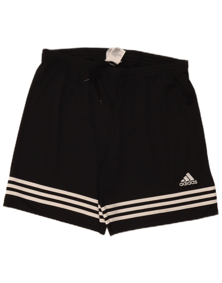 Adidas Mens Climalite Sport Shorts Large  Black Polyester