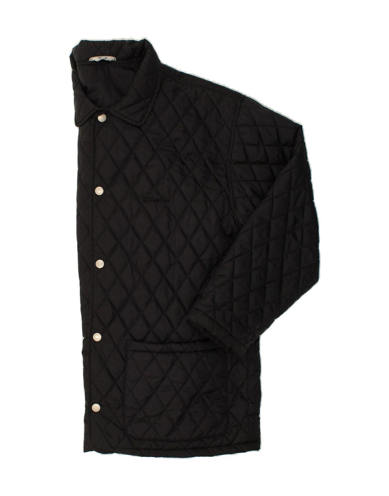 LOTTO Mens Quilted Jacket UK 44/46  2XL Black Nylon | Vintage Lotto | Thrift | Second-Hand Lotto | Used Clothing | Messina Hembry 