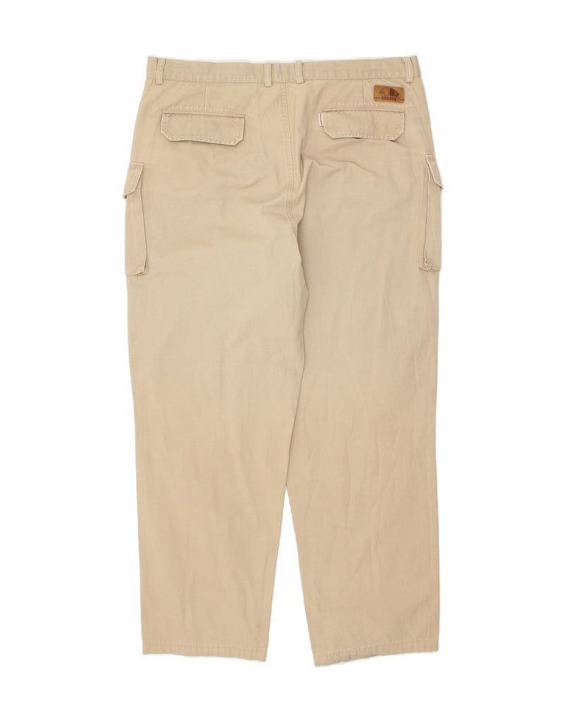 AMERICANINO Mens Straight Cargo Trousers W42 L30 Beige | Vintage Americanino | Thrift | Second-Hand Americanino | Used Clothing | Messina Hembry 