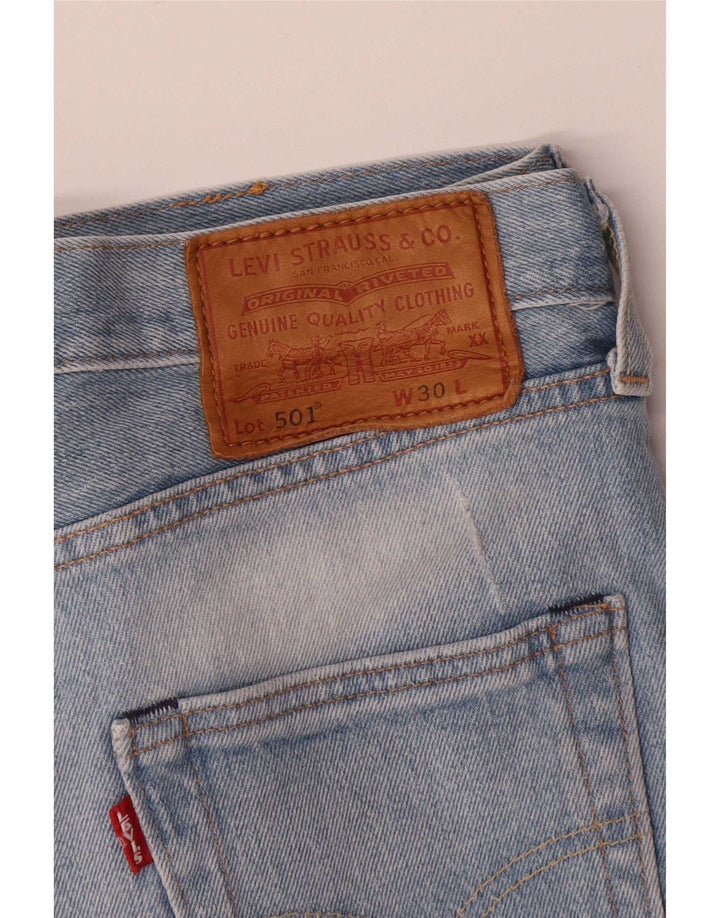 Levi's Mens 501 Denim Shorts W30 Medium Blue