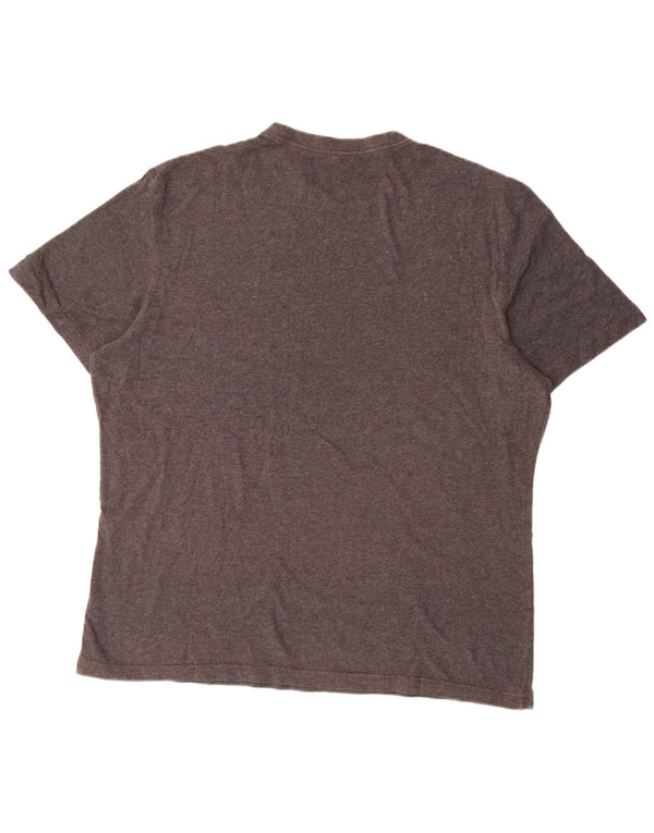 American Eagle Mens Standard Fit T-Shirt Top XL Grey Cotton