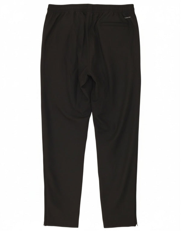 Adidas Mens Climalite Tracksuit Trousers Medium  Black Polyester