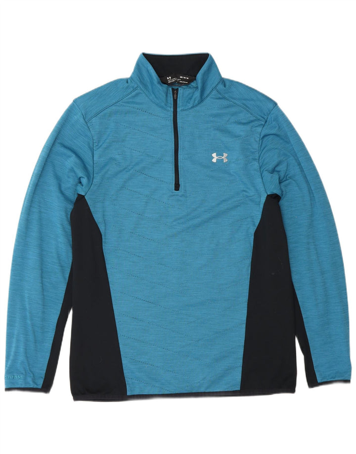 Under Armour Mens Cold Gear Loose Fit Top Long Sleeve Medium Blue