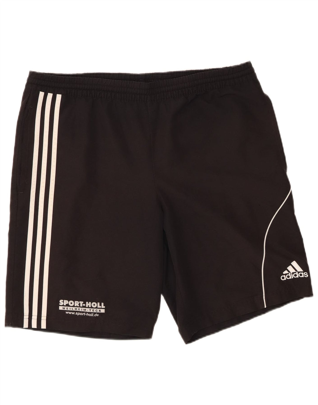 Adidas Mens Sport Shorts Large  Black Polyester