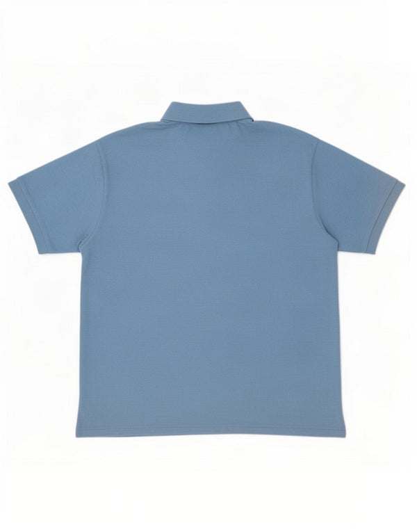 Lacoste Mens Classic Fit Polo Shirt Size 8 3XL Blue Cotton