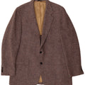 Harris Tweed Mens 2 Button Blazer Jacket UK 38 Medium Grey Wool