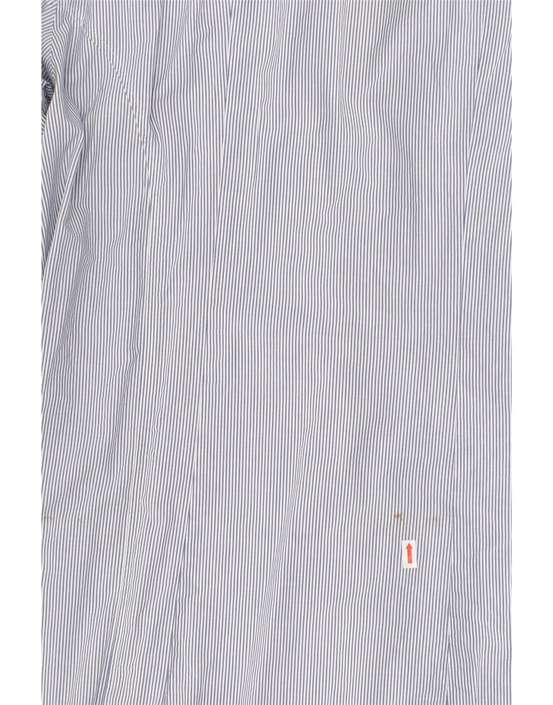 HUGO BOSS Mens Shirt 2XL Grey Striped | Vintage Hugo Boss | Thrift | Second-Hand Hugo Boss | Used Clothing | Messina Hembry 