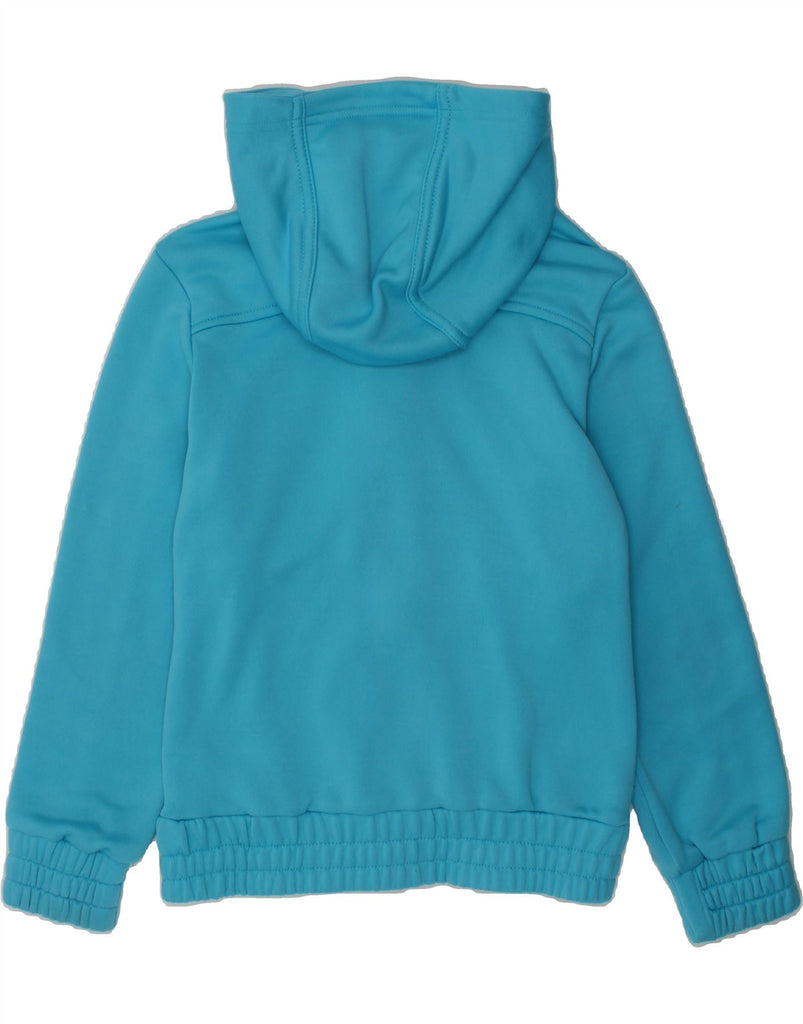 ADIDAS Girls Zip Hoodie Sweater 5-6 Years Blue | Vintage Adidas | Thrift | Second-Hand Adidas | Used Clothing | Messina Hembry 