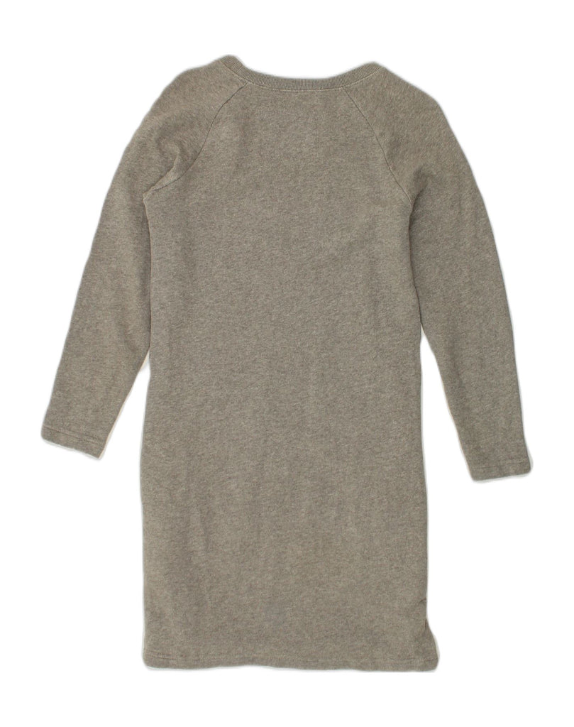 JACK WILLS Womens Sweatshirt Dress UK 6 XS Grey Cotton | Vintage Jack Wills | Thrift | Second-Hand Jack Wills | Used Clothing | Messina Hembry 