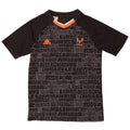 ADIDAS Boys MESSI Abstract Pattern Graphic T-Shirt Top 11-12 Years Black