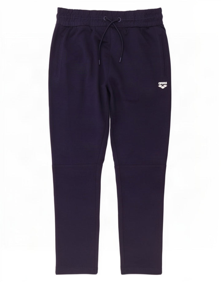Arena Mens Tracksuit Trousers Medium Navy Blue Cotton