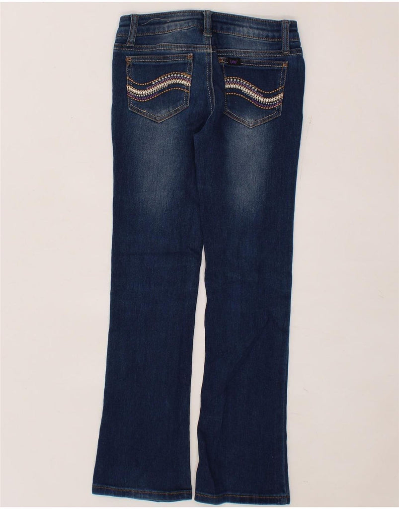 LEE Girls Skinny Bootcut Jeans 9-10 Years W24 L26 Blue Cotton Vintage Lee and Second-Hand Lee from Messina Hembry 
