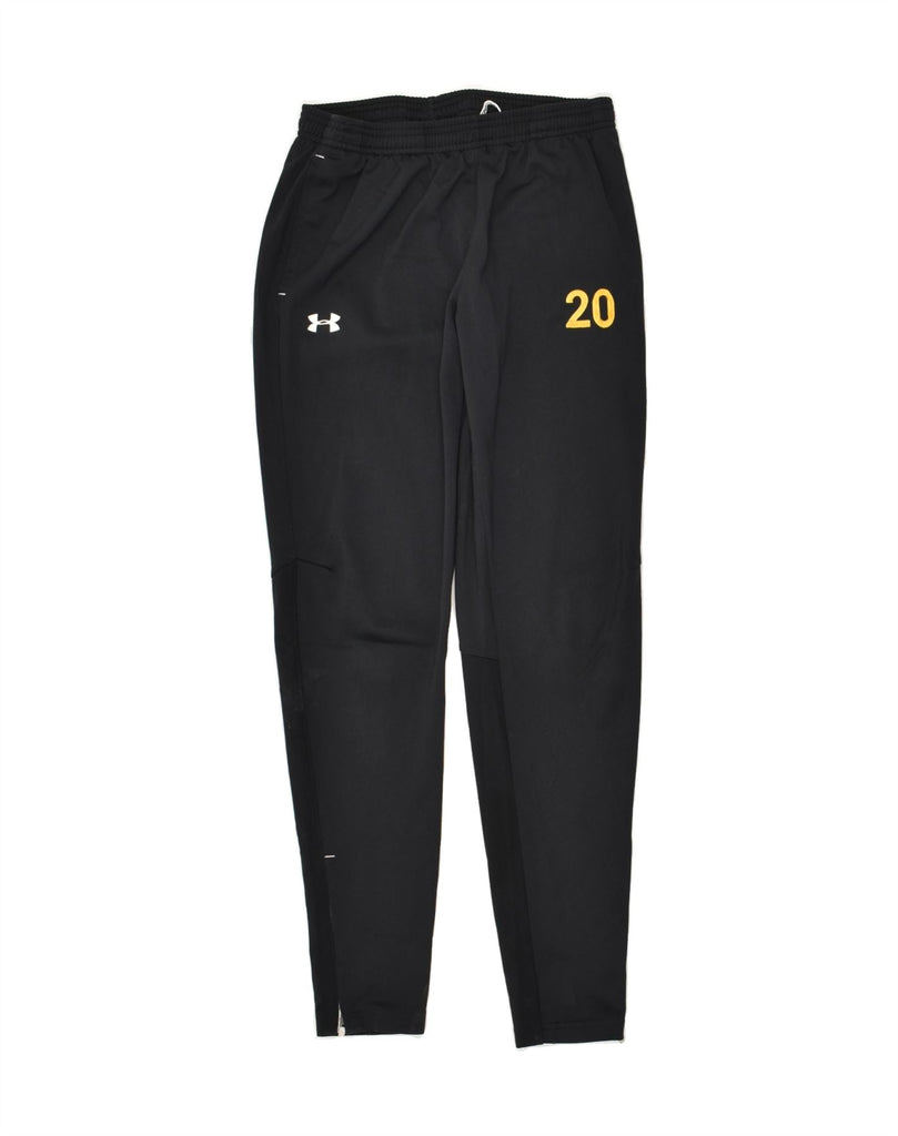 UNDER ARMOUR Womens Tracksuit Trousers UK 8 Small Black Vintage Under Armour and Second-Hand Under Armour from Messina Hembry 