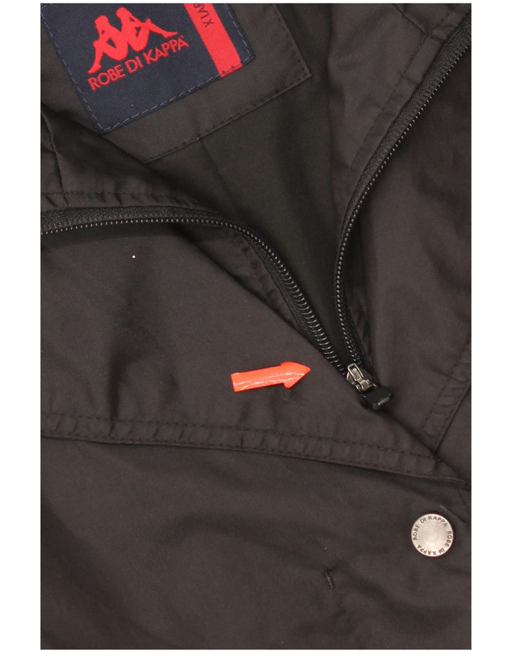 Kappa Womens Overcoat UK 18 XL Black Polyester