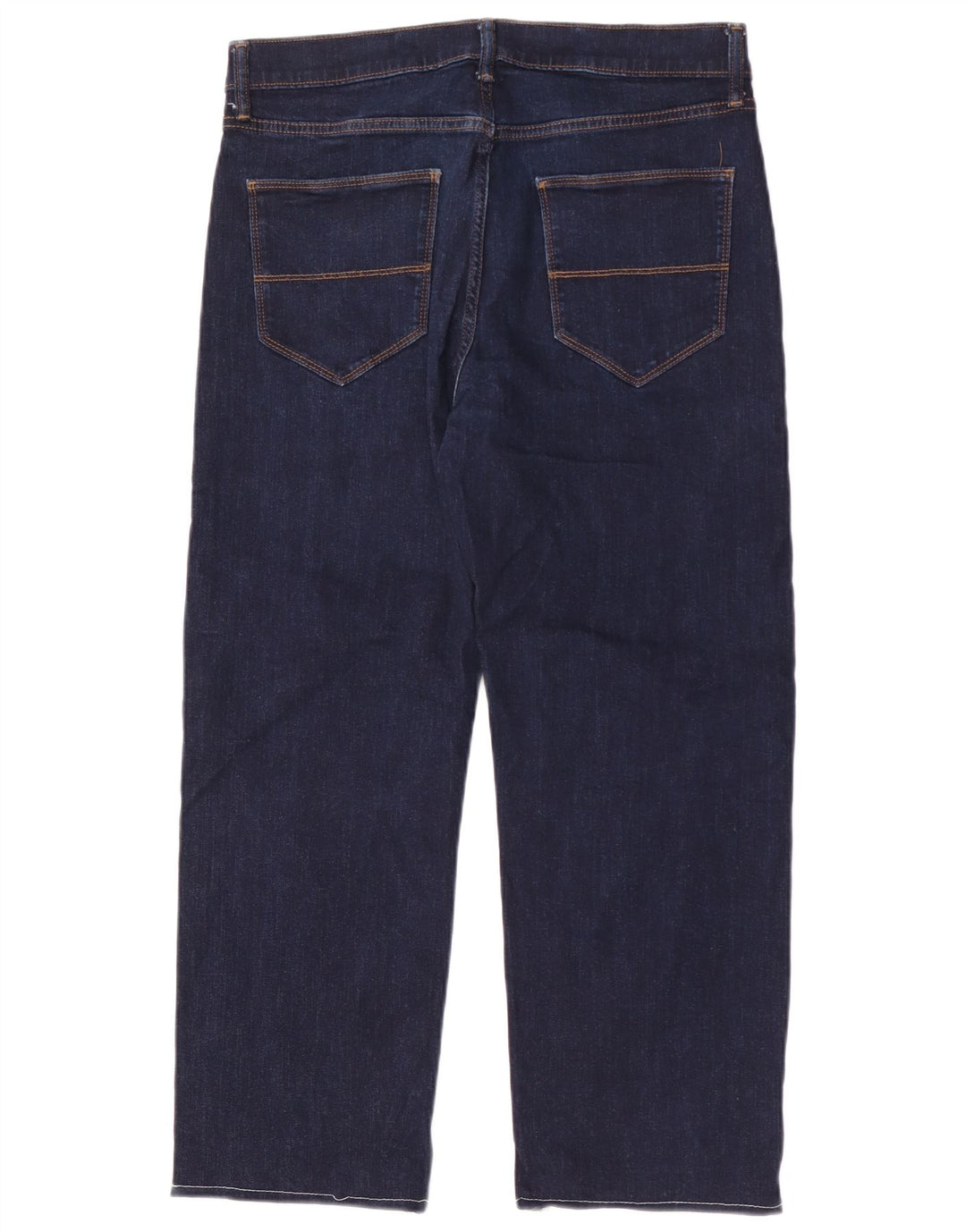 Marks & Spencer Mens Loose Jeans W32 L27 Navy Blue Cotton