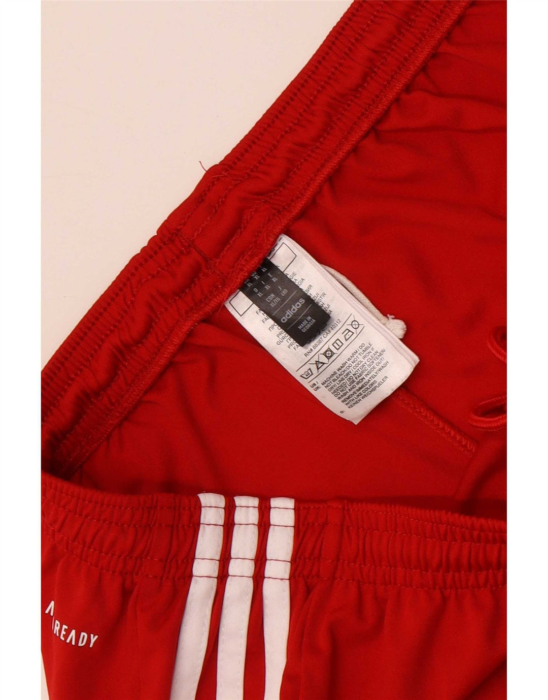 Adidas Mens Aeroready Sport Shorts XL Red Polyester