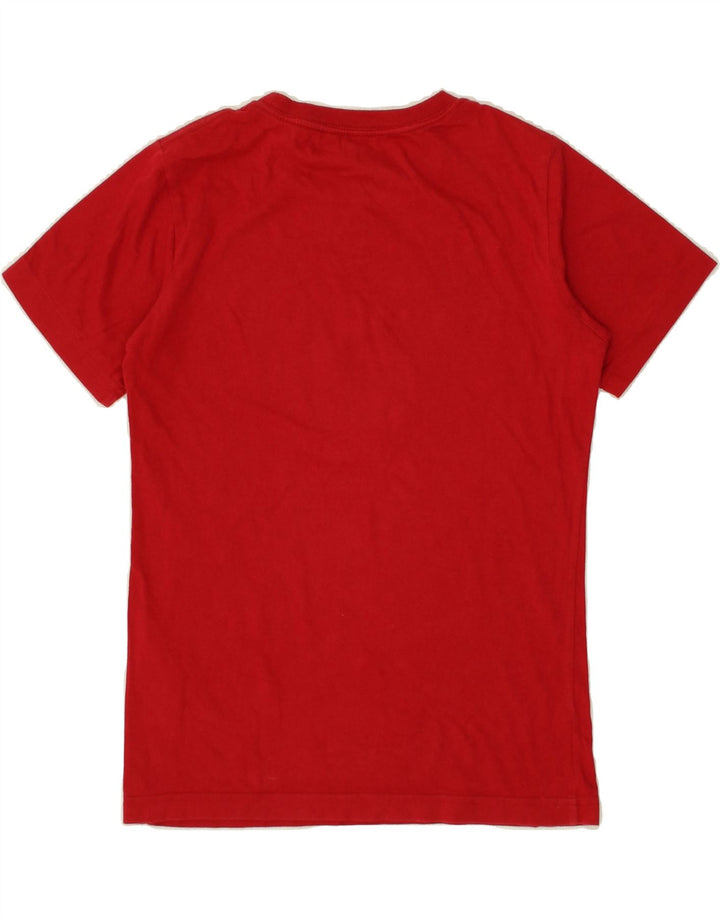 LEVI'S Boys Graphic T-Shirt Top 11-12 Years Red Cotton Vintage Levi's and Second-Hand Levi's from Messina Hembry 