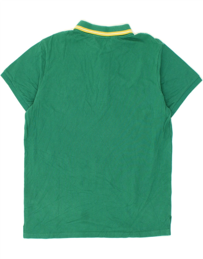 KAPPA Mens Polo Shirt Large Green Cotton | Vintage Kappa | Thrift | Second-Hand Kappa | Used Clothing | Messina Hembry 