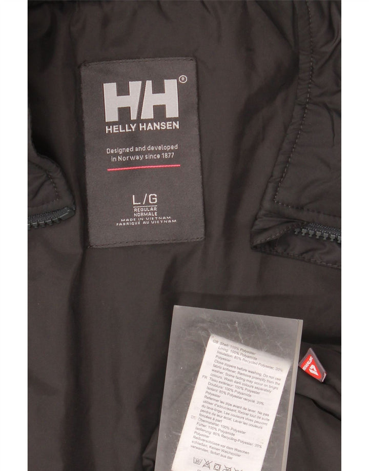 HELLY HANSEN Mens Regular Fit Windbreaker Jacket UK 40 Large Black