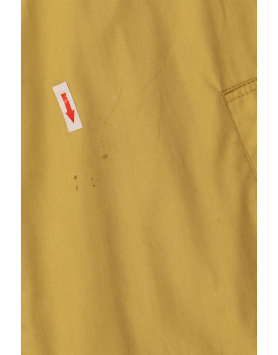 McGregor Mens Bomber Jacket IT 56 3XL Yellow Polyester