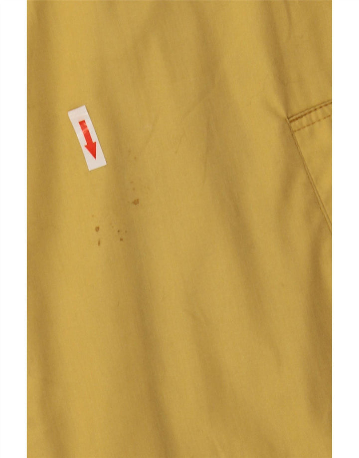 McGregor Mens Bomber Jacket IT 56 3XL Yellow Polyester